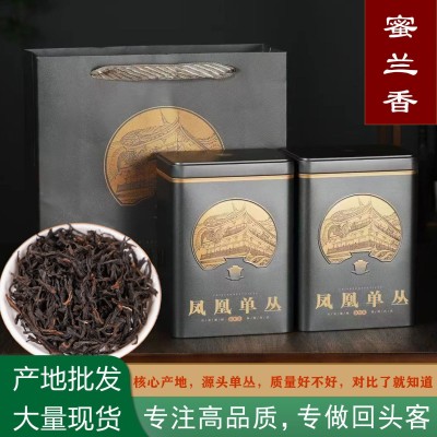 凤凰单枞茶乌龙茶送礼乌岽新春茶单从茶蜜兰香单丛批发茶散装500g